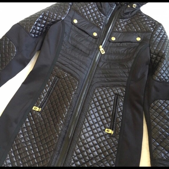 New! 😍MICHAEL KORS jacket -hood is not detachable - Picture 7 of 13